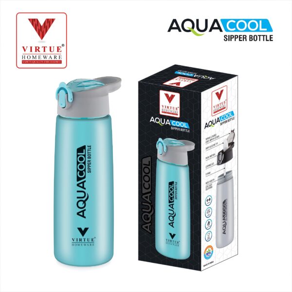81GdTb6rh+L Plastic Aqua Cool Water Bottle for Gym